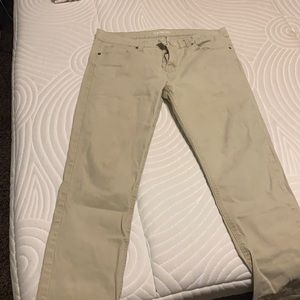 Carbon tan skinny jeans freedom flex